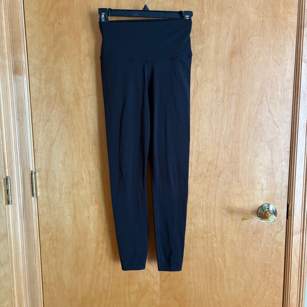 Varley Women's XS Black High Waist Leggings Yoga Workout Activewear Pants
